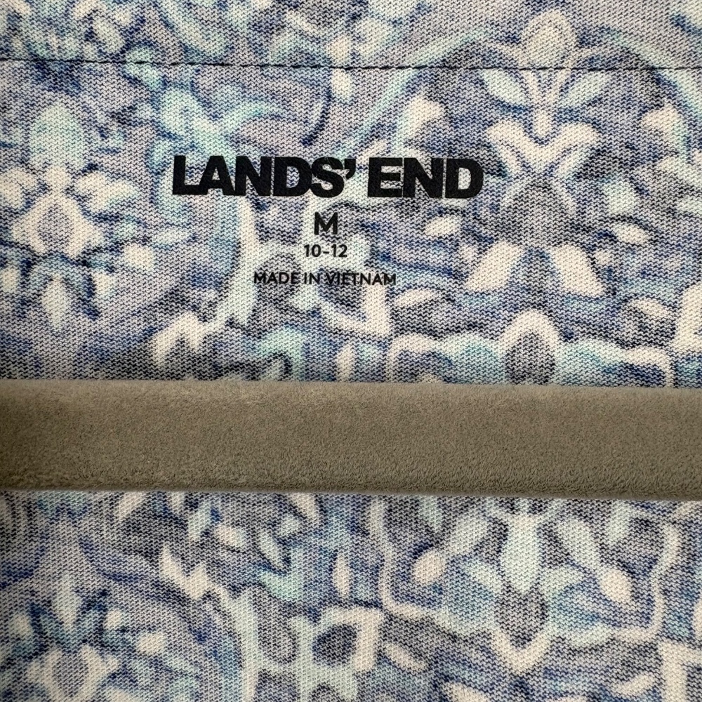 Lands End sleeveless summer dress, Size M - Picture 2 of 8